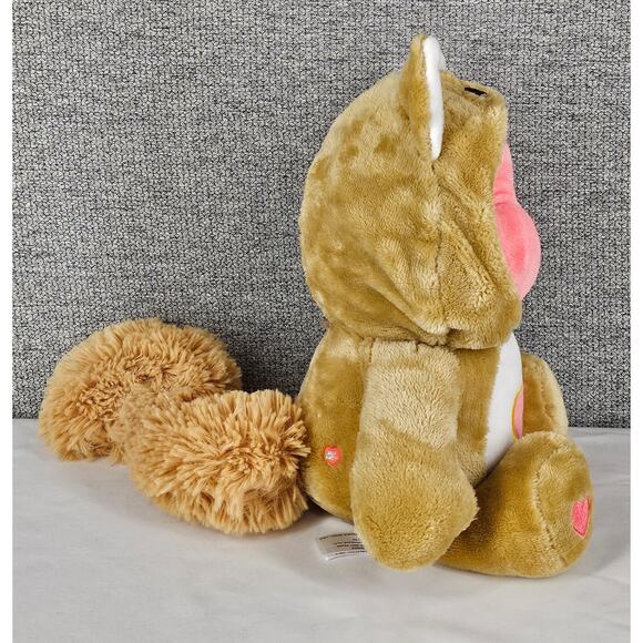 CARE BEARS PINK PLUSH W/ SQUIRREL COSTUME – UNLOCK THE MAGIC 2021 FOREST FRIEND - Picture 5 of 10